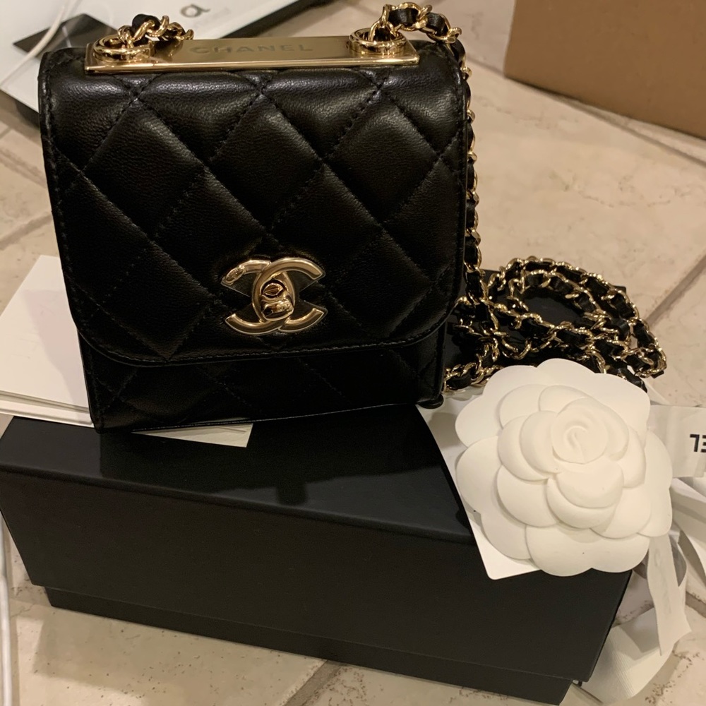 Brand New 2020 Chanel Mini Trendy CC/Chain chain❤️